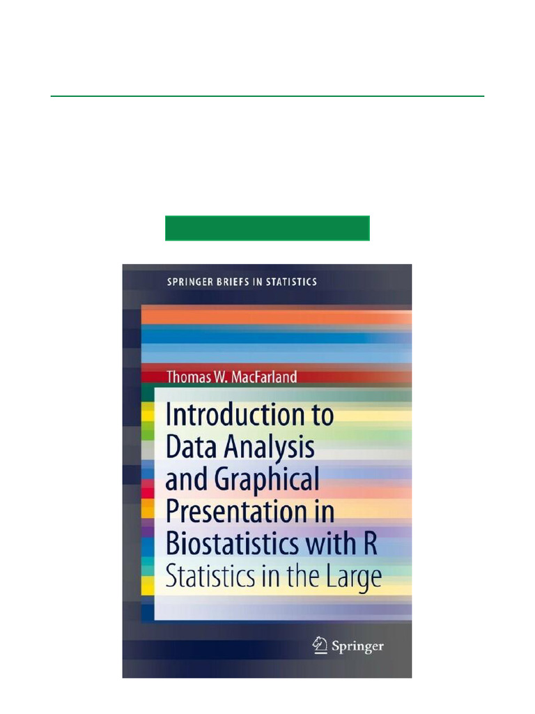 Etextbook Introduction To Data Analysis and Graphical Presentation in ...