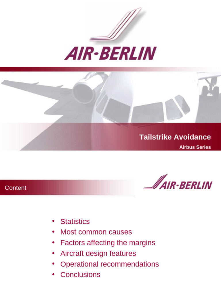 Tailstrike Avoidance | PDF | Takeoff | Aircraft