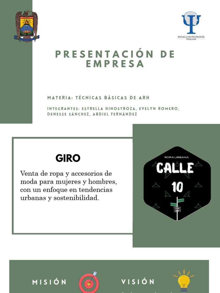 Presentación de Empresa | PDF | Business | Planificación