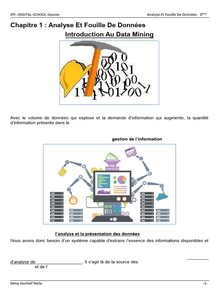 Introduction au Data Mining et KDD | PDF | Minage des données | Big data