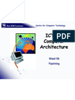 ICT123 Computer Architecture: Week 06 Pipelining