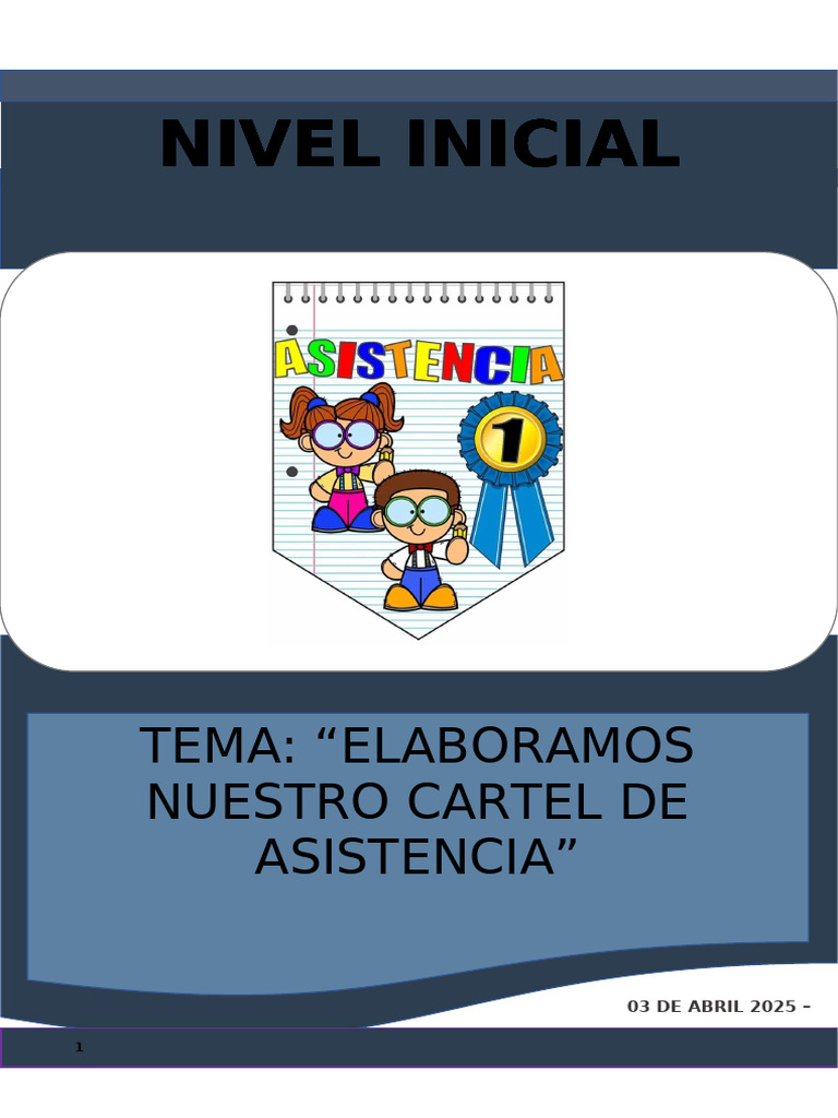 Cartel de Asistencia: Segundo Trimestre | PDF | Evaluación | Aprendizaje