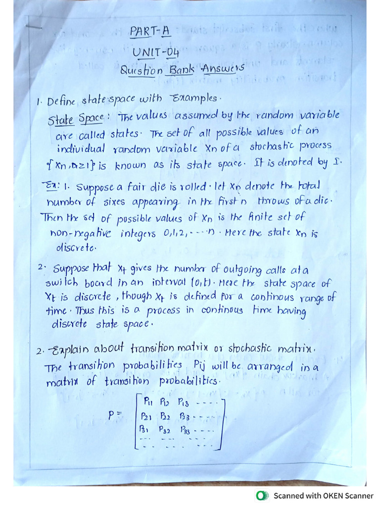 SMF QB Unit 4 Part-A | PDF