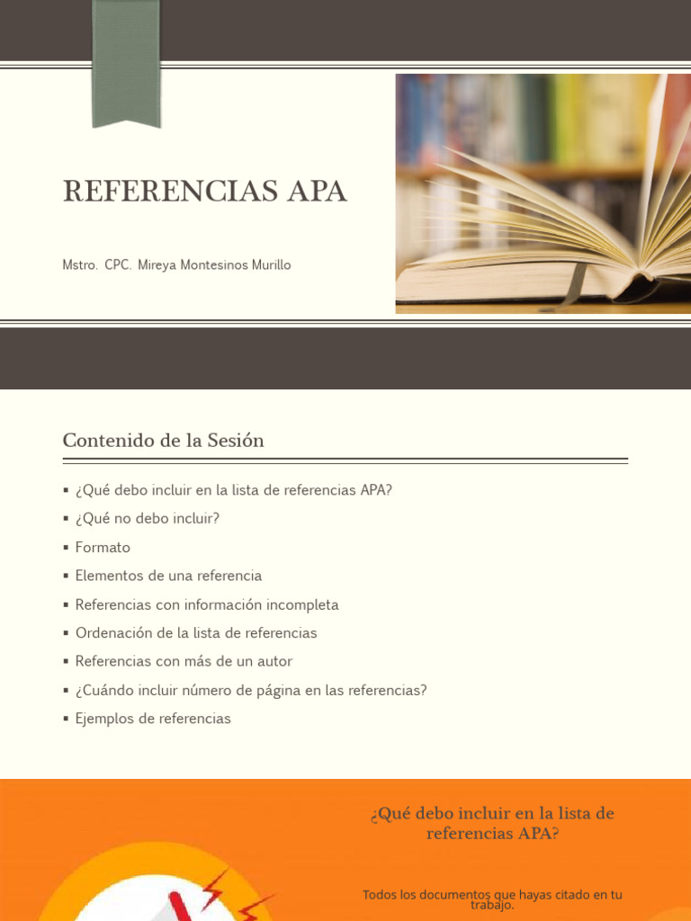 Referencias APA: Guía Completa | PDF | Estilo apa | Citación