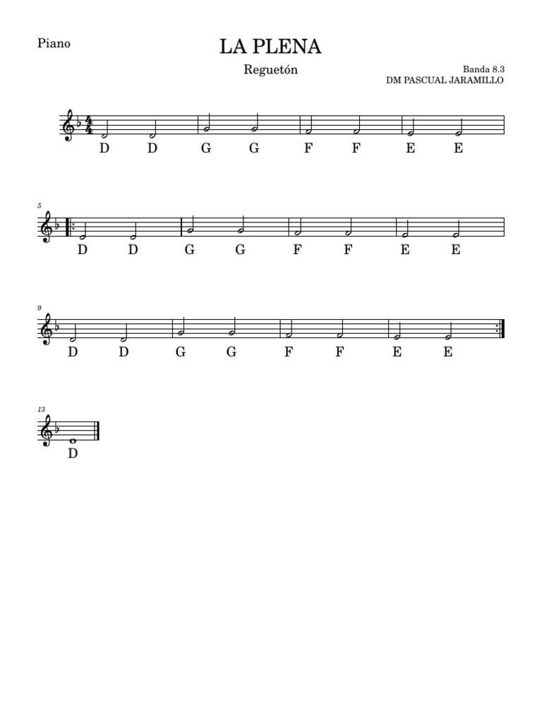 Partitura de 