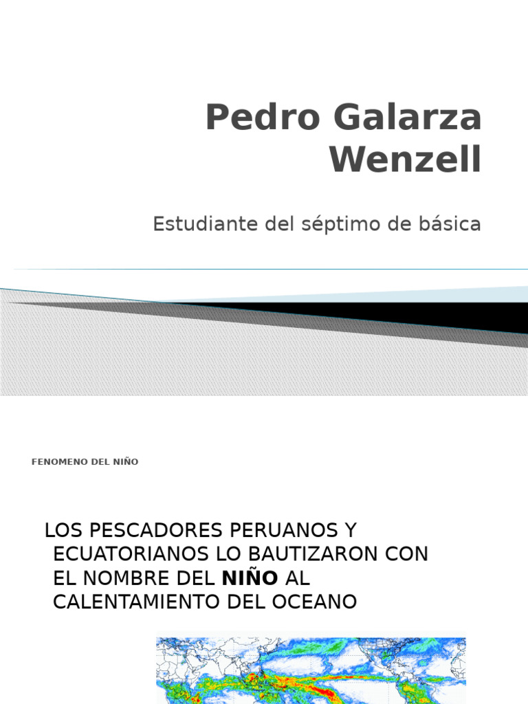 Corriente Del Niño | PDF