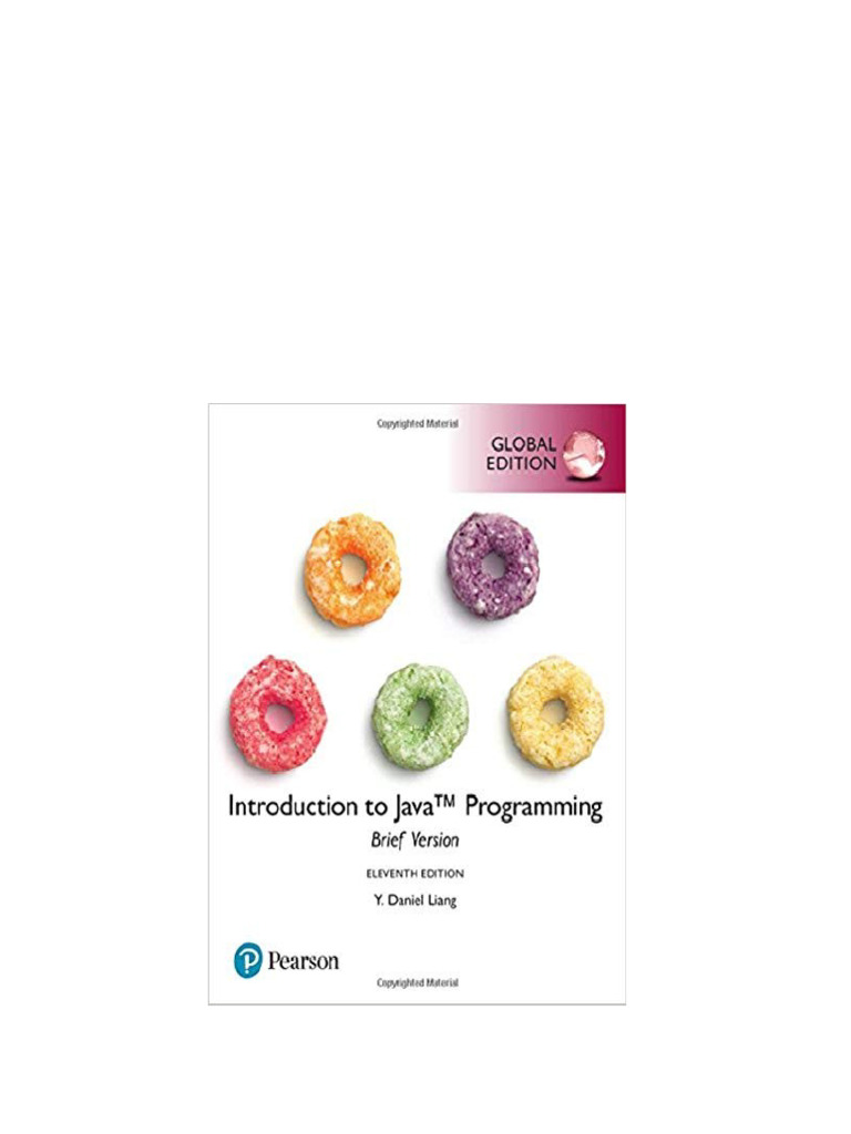(Ebook PDF) Introduction To Java Programming, Brief Version, Global ...