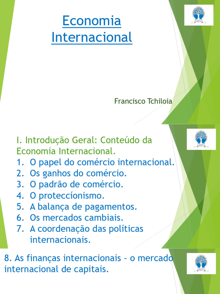 Economia Internacional e Globalização | PDF | Economias | Relações ...