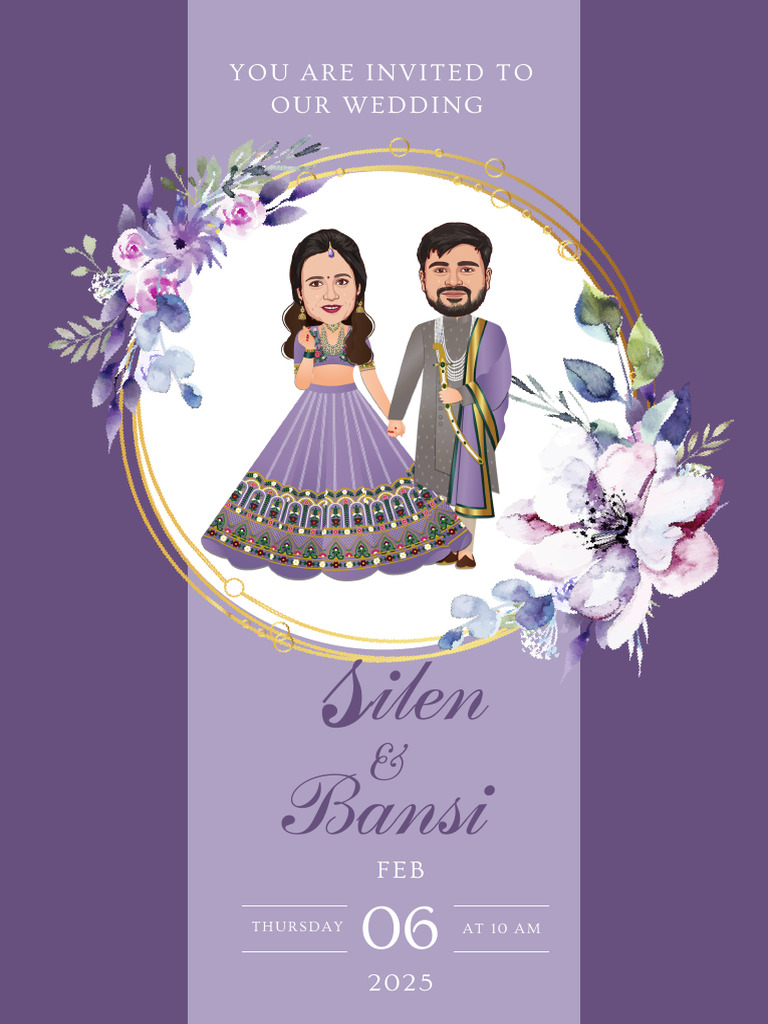 Wedding Invitation for Bansi | PDF