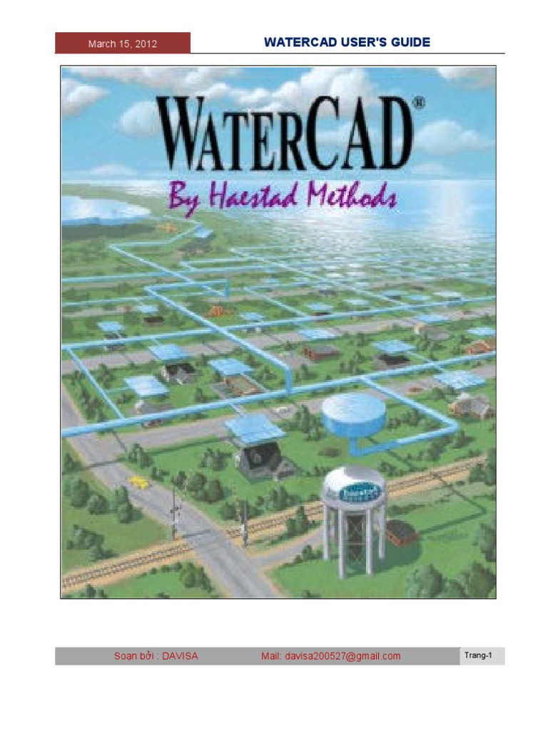 HƯỚNG DẪN SỬ DỤNG Watercad | PDF