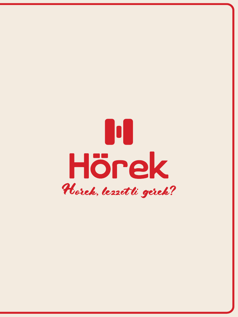 Final Horek Menu | PDF
