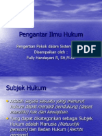 PIH_Pengertian Dasar Ilmu Hukum