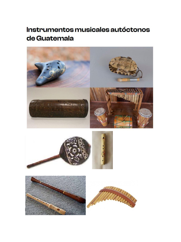 Instrumentos de Guatemala | PDF