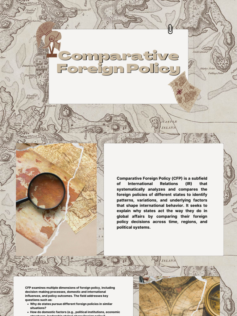 Comparative Foreign Policy Analysis | PDF | Policy | International ...