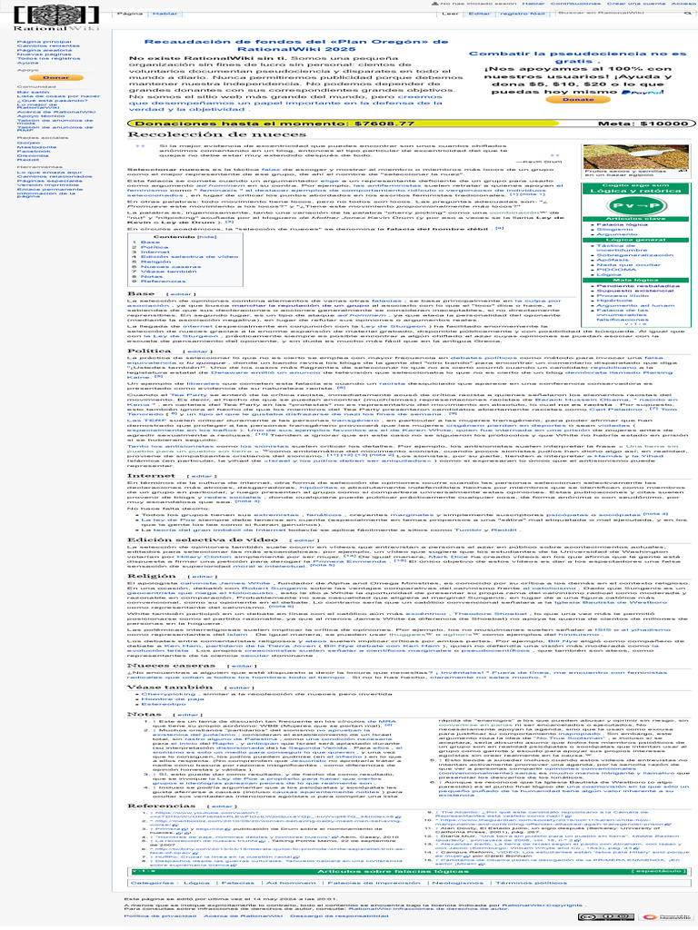 Selección de Nueces - RationalWiki | PDF | Anti sionismo | sionismo