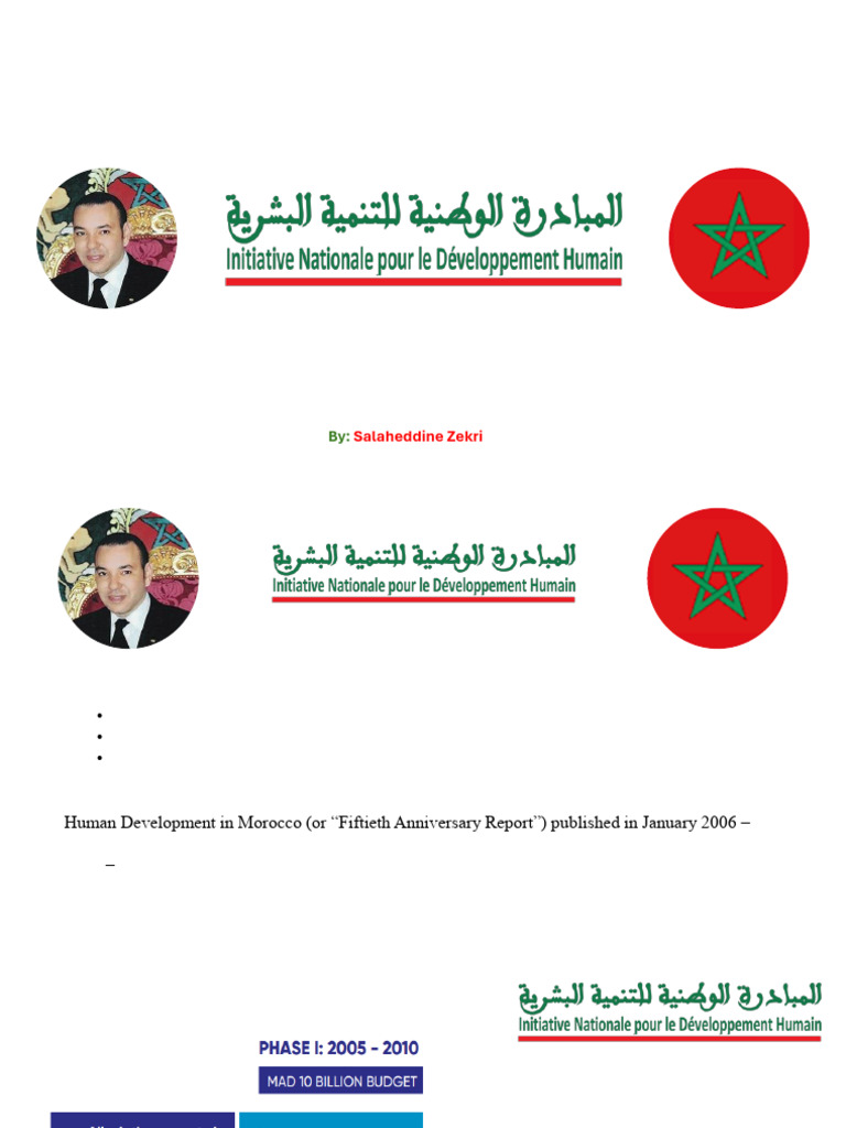 Challenges of Morocco's INDH Initiative | PDF | Poverty | Poverty ...