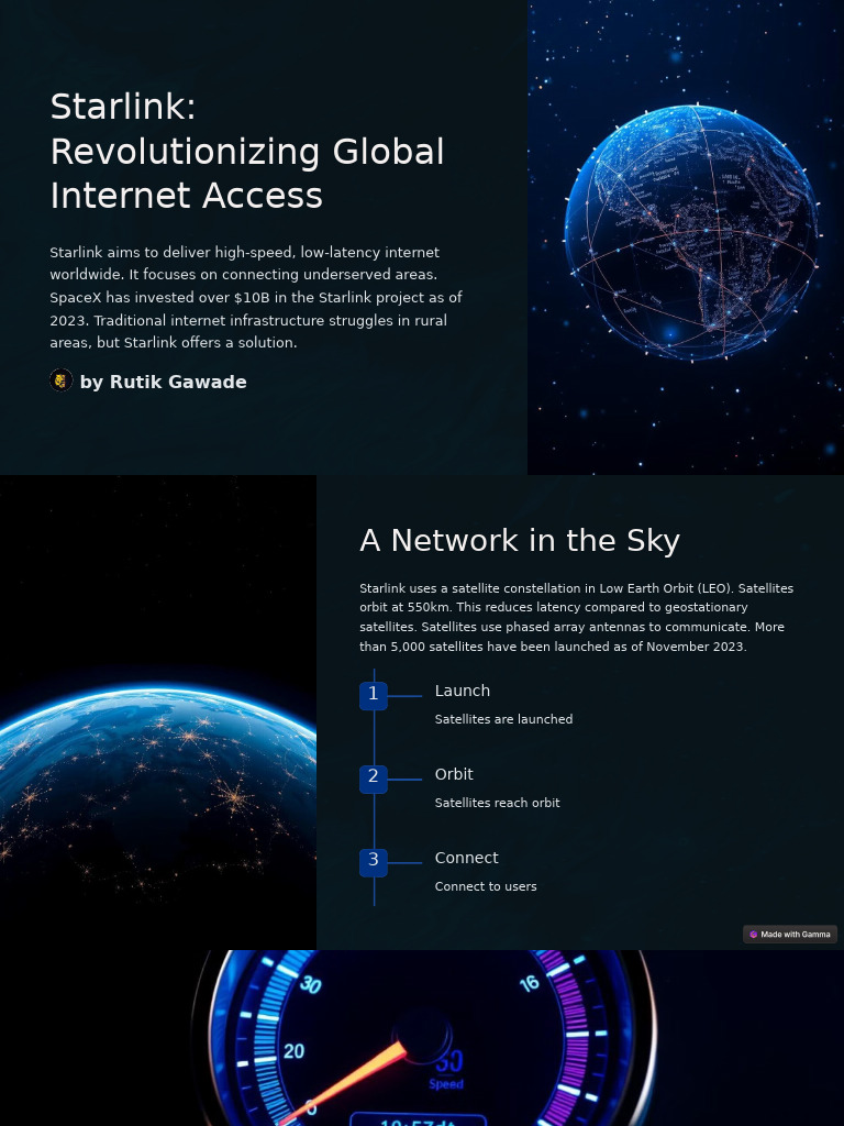 Starlink Revolutionizing Global Access PDF Access
