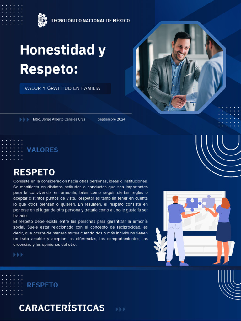 Valores de Respeto y Honestidad Familiar | PDF | Amor | Familia