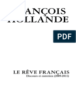 Francois Hollande - Le Rêve Francais