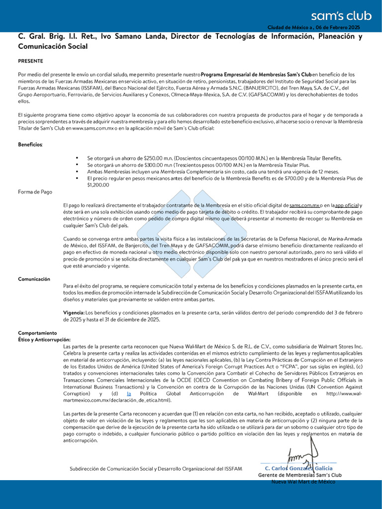 Carta Sams | PDF