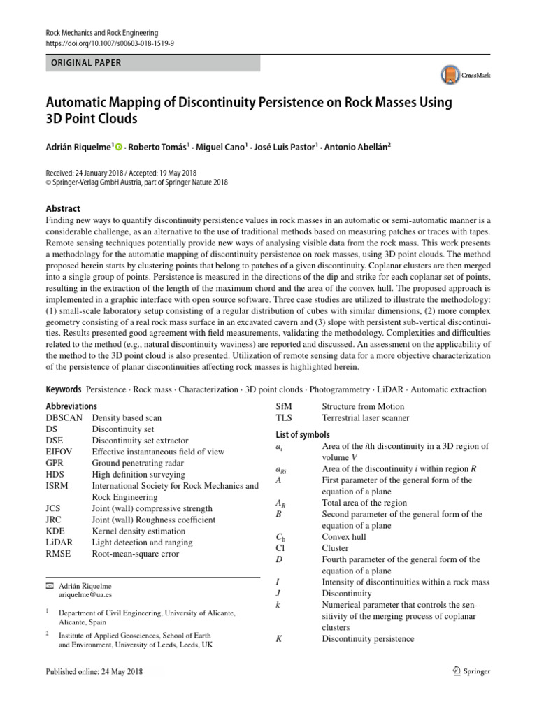 DSE Oficial - Riquelme 2018 - Automatic Mapping of Discontinuity ...