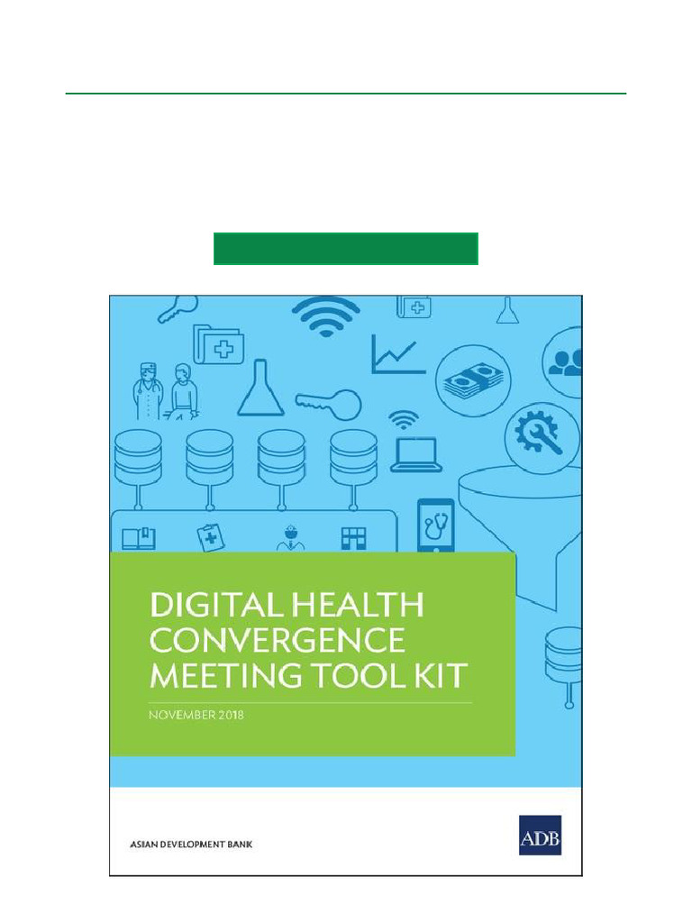 Popular Pick Digital Health Convergence Meeting Tool Kit All Sections ...