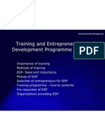 trainingandentrepreneurshipdevelopmentprogrammeinindia-110223223513-phpapp01