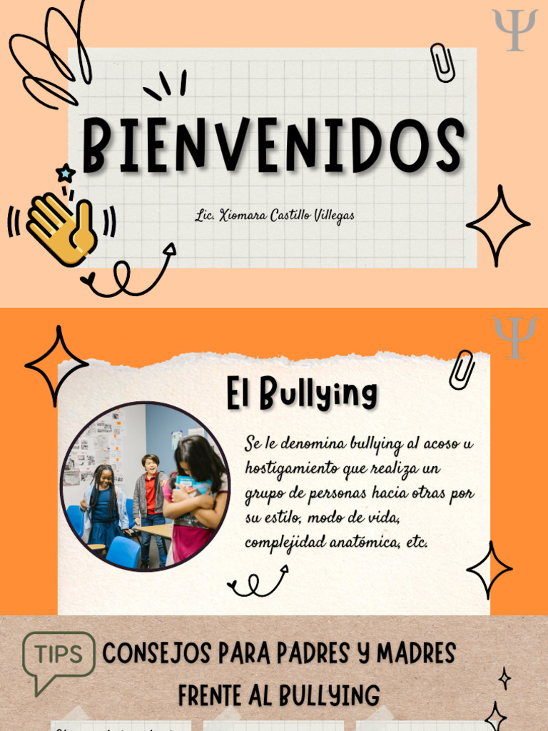 Consejos para Los Padres y Madres Frente Al Bullying | PDF | Acoso ...