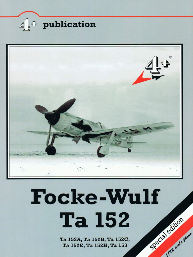 4 Publications Focke-Wulf Ta152 | PDF
