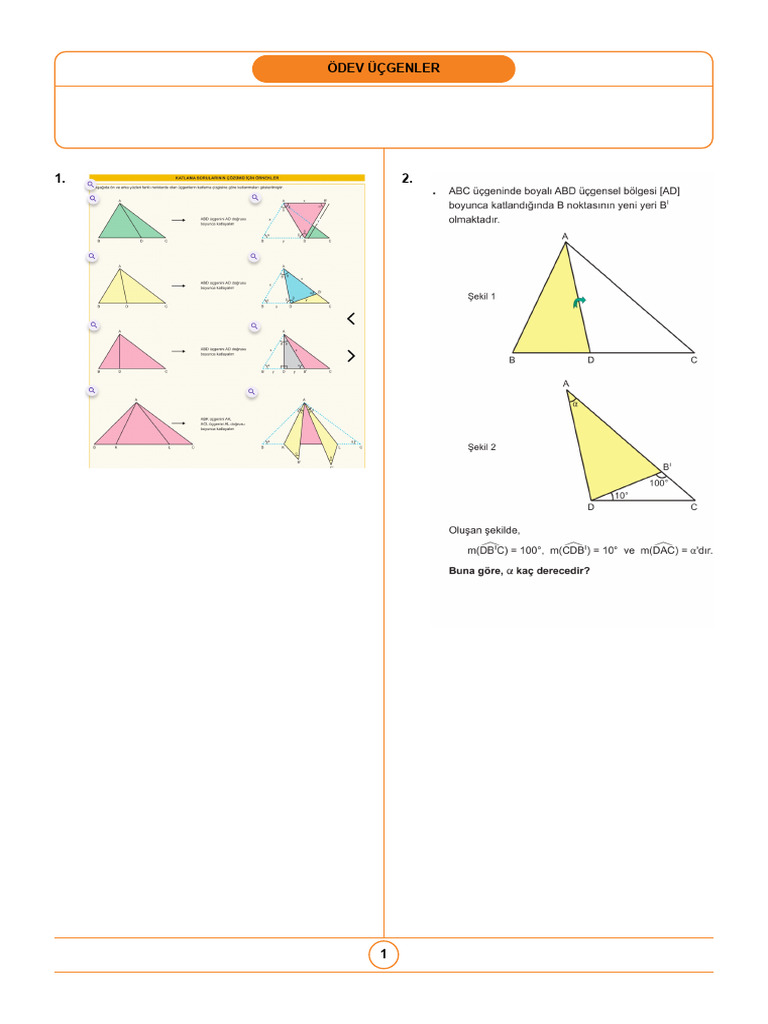 Odev Ucgenler | PDF
