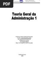 Apostila Teoria Geral da Administração 1