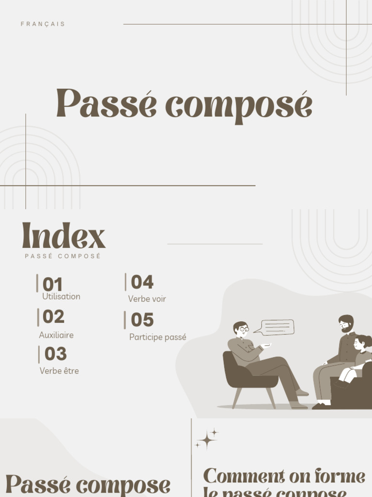 Comprendre le passé composé en français | PDF | Nombre grammatical ...