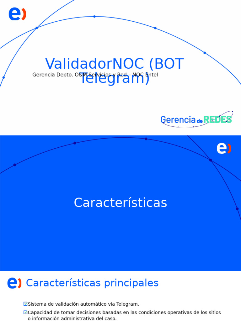 Bot de Validación NOC en Telegram | PDF | Internet Bot | Autenticación