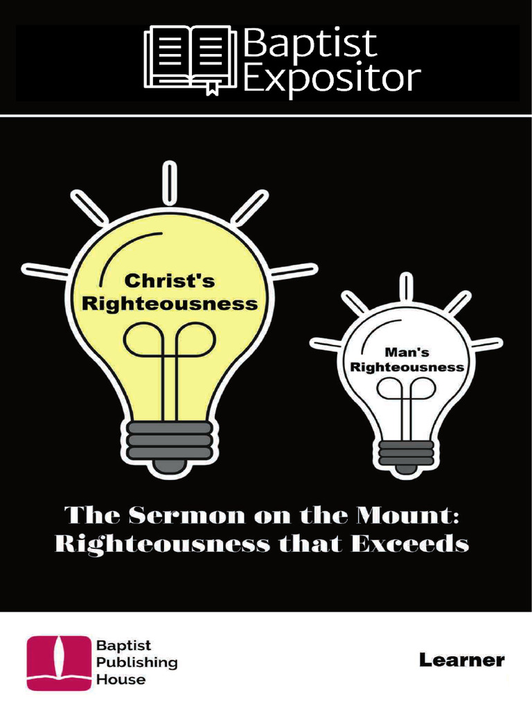 Sermon on the Mount Study Guide | PDF | Jesus | Gospel Of Matthew