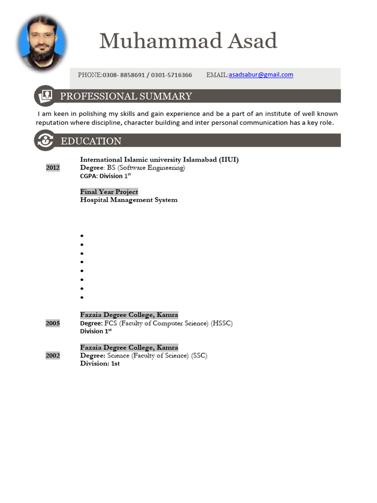 Microsoft Access Programmer Profile | PDF | Databases | Microsoft Access