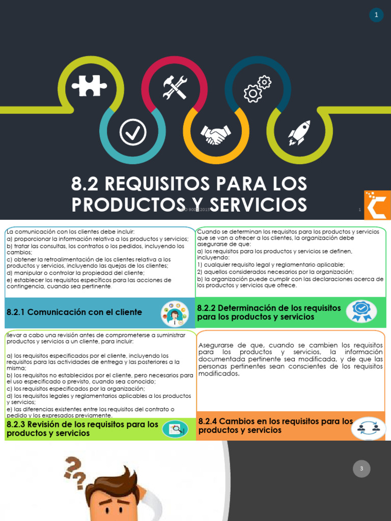 Requisitos ISO 9001:2015 para Clientes | PDF | Cliente | Servicio al ...