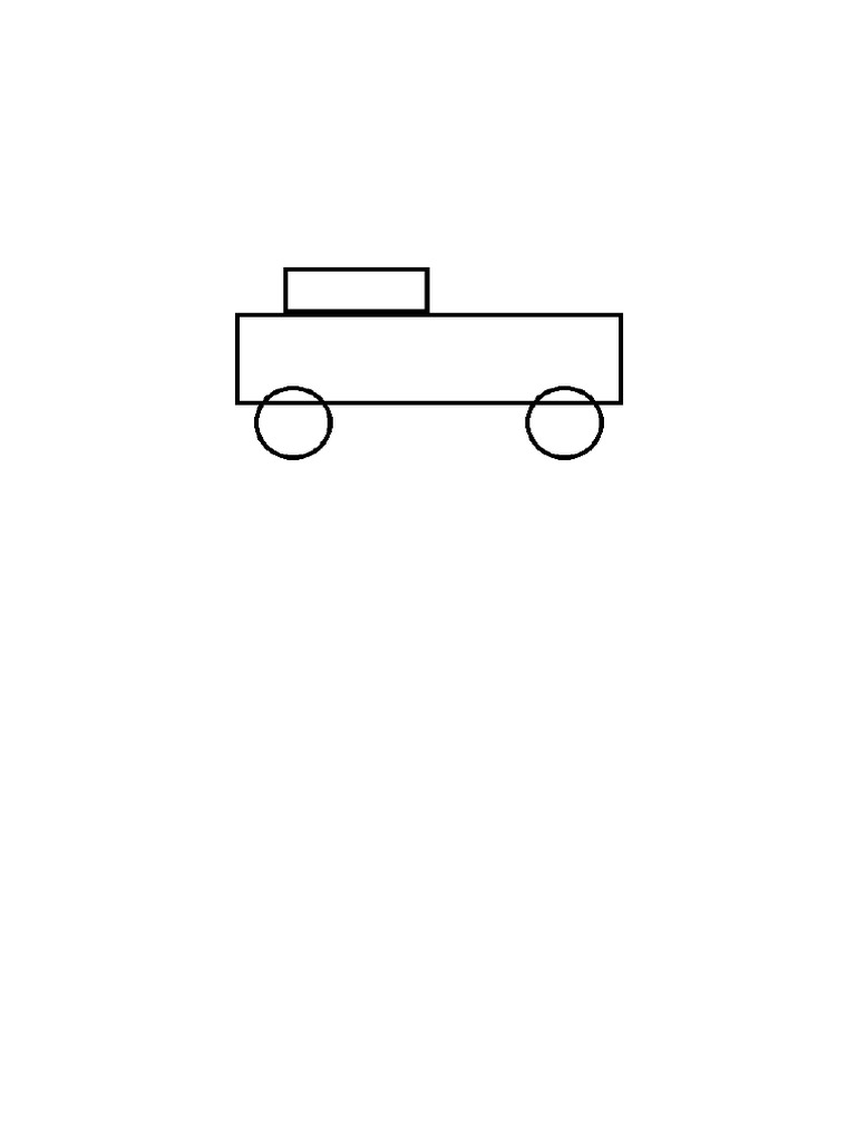 Simple Car Coloring Page | PDF