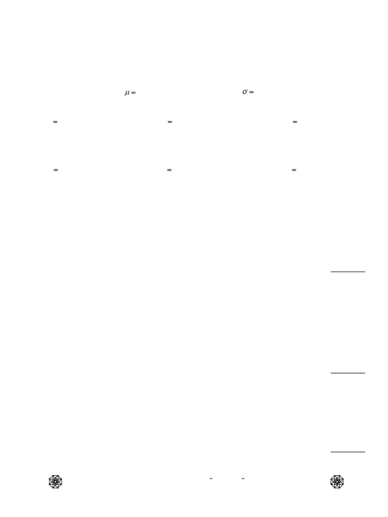 Normal Distribution and Z-Scores Practice | PDF | P Value | Standard ...