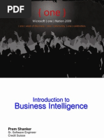 SQL01 - Introduction To Business Intelligence