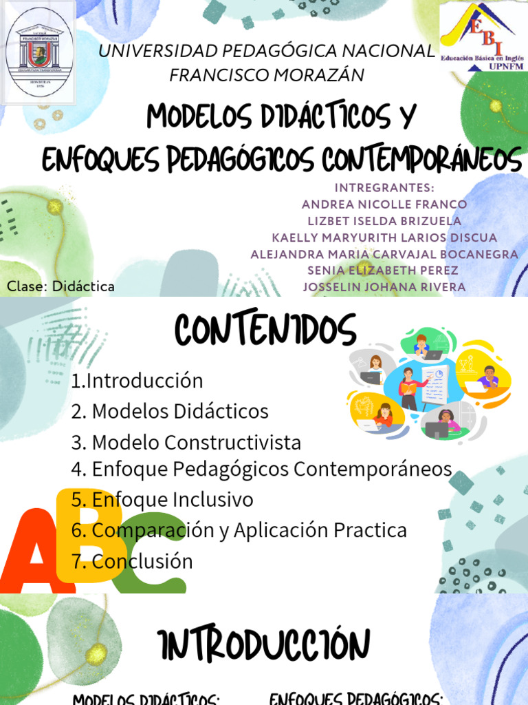 Modelos Pedagógicos Contemporáneos | PDF | Enseñando | Constructivismo ...