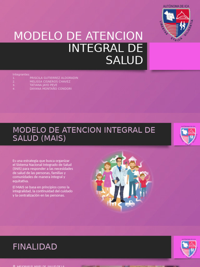 Modelo de Atención Integral de Salud | PDF | Cuidado de la salud ...