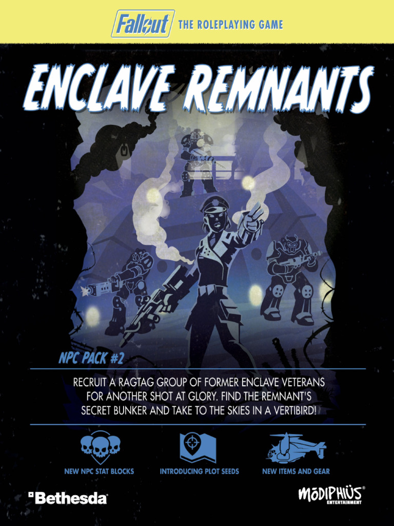 Enclave Remnants: Fallout RPG Guide | PDF