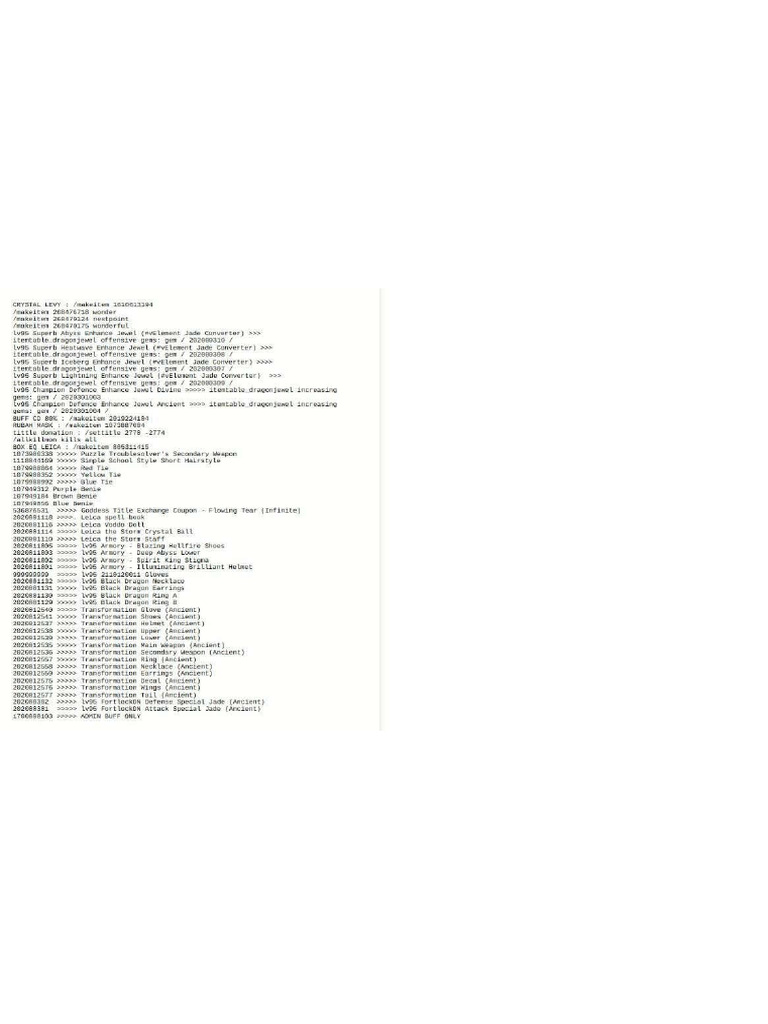 GM command | PDF