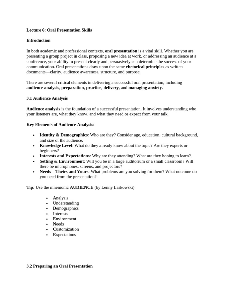 Mastering Oral Presentation Skills | PDF | Public Speaking | Human ...