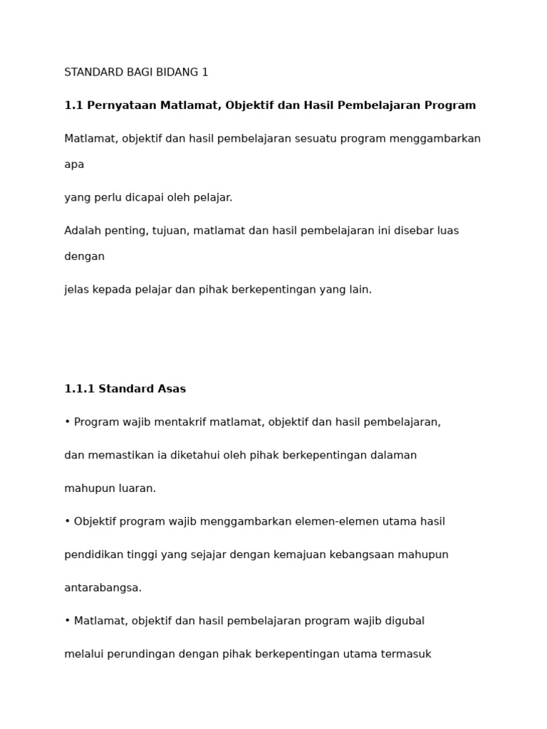 Program Wajib Mentakrif Matlamat | PDF