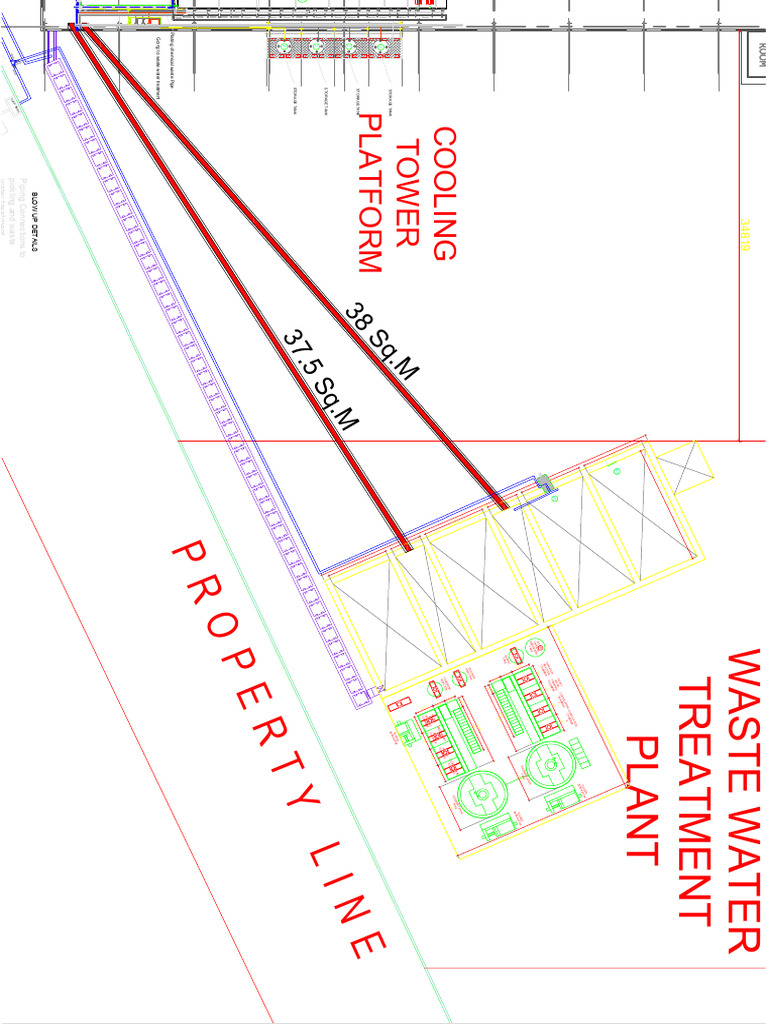 Waste Water Treatment Plant Layout | PDF