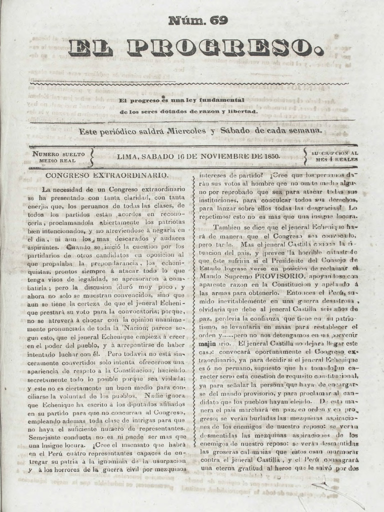 El Progreso N° 69 | PDF