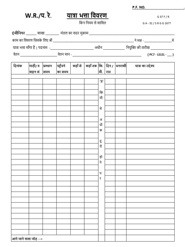 T.A Form PDF | PDF