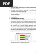 Panduan Activity Relationship Chart ARC | PDF