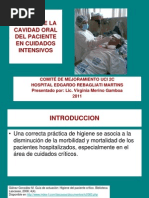 Download Higiene Oral Del Paciente en Cuidados Intensivos Final by Uci Peru SN86090418 doc pdf